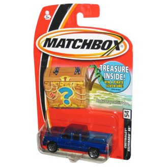 Matchbox 2008 Chevy Silverado SS Die Cast Car - 1:64 Scale Black Collectible Model Car