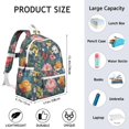 thumbnail image 6 of Pioneer Flower Backpack for School,Cute School Bag,Schoolbag with Adjustable Shoulder Straps & Padded Back,13.4"x11"x4.7", 6 of 6