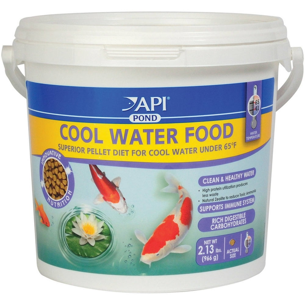 API Aquarium Pharmaceuticals 197C 34 oz Cool Water Pond Food