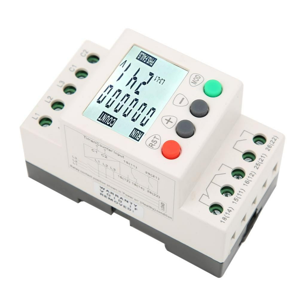 Tebru Under Voltage Phase Sequence Protection Relay,JVR8002 Under Over