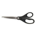 thumbnail image 2 of Stainless Steel Office Scissors, Pointed Tip, 7" Long, 3" Cut Length, Black Straight Handle | Bundle of 5 Each, 2 of 2