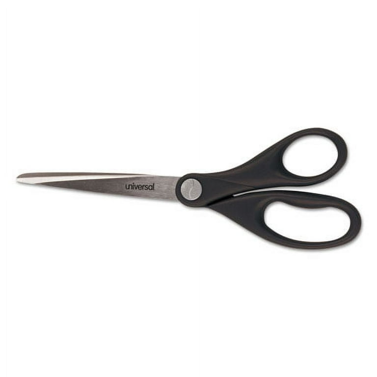 Stainless Steel Office Scissors, Pointed Tip, 7