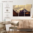 thumbnail image 4 of Elephant Stock Colorado Mountain Wall Art - Horizontal Multi Panel Canvas - Living Room Wall Decor - Nature Multi Panel - Beige And Blue Decor - 38" x 24", 4 of 4