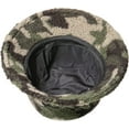 thumbnail image 6 of CoCopeaunts Camo Bucket Hat for Men Winter Winter Warm Sunshade Windproof Cap Foldable Wear-Resistant Thick Lambs Wool Basin Hat, 6 of 8