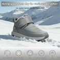 thumbnail image 4 of FitVille Men's Wide Waterproof Winter Snow Boots Fur Lining Winter Boots For Men With Heat Lock Technology For Outdoor, 4 of 6