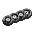 thumbnail image 1 of 4 Pcs Patins à Roulettes Roue Anti-Flash Roue de Patin 70X24mm Accessoires de Patin Antidérapants, 4 * Roues de Patins en Ligne, Noir, 1 of 6