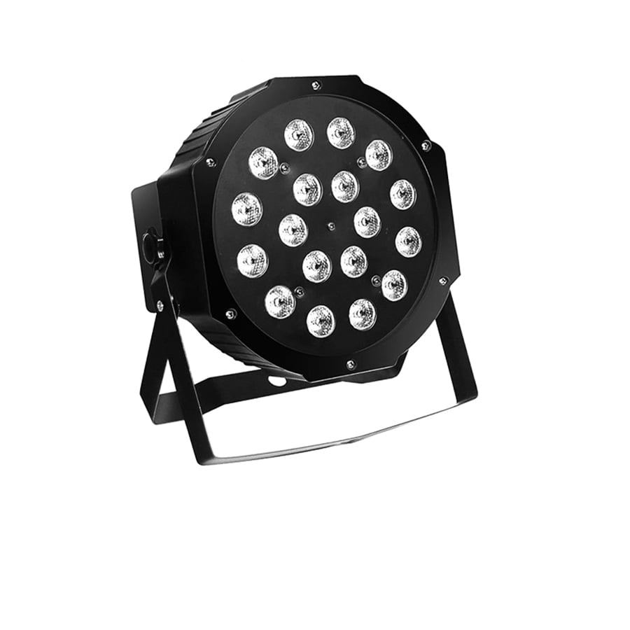 20Pcs 18LED RGB Polypropylene Par Lighting Suitable For DJ Disco Party Stage Dance Studio Performance