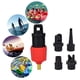 thumbnail image 2 of Juego De Adaptadores De Válvula De Aire Para Tabla De Surf Con 4 Boquillas Para Cama Inflable, Colchón De Aire, Anillo De Natación, Piscina, Kayak, Barco Al Aire Libre Methold VI006916-00, 2 of 7