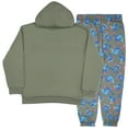 thumbnail image 5 of Disney Lilo & Stitch Girl's 2-Piece Fleece Set - Stitch and Scrump Hooded Sweatshirt and Joggers Bundle for Kids (Sizes 7-14), 5 of 7