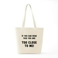 thumbnail image 6 of CafePress - If You Can Read This Tote Bag - Unisex Canvas Tote Bag, Beige, 1-Piece, 6 of 7
