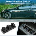 thumbnail image 2 of Interruptor de ventana eléctrica delantero izquierdo Unique Bargains para Infiniti G35 G37 Q40 No.25401JK41A, 2 of 7