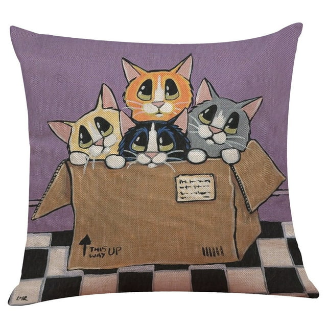Xihbxyly Los artículos más vendidos Bonita funda de cojín para sofá cama, decoración del hogar, festival