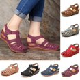 thumbnail image 2 of Sandalias ortopédicas para mujer Cómodas zapatillas de verano con punta cerrada, 2 of 5