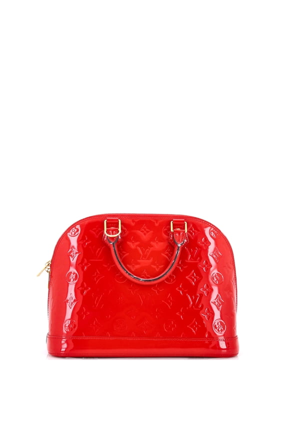 Pre-Owned Alma Handbag Monogram Vernis PM By Rebag