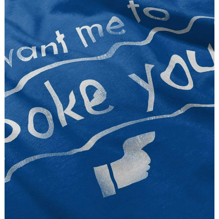 Facebook Mens T-Shirts T Shirts Tees Tshirt Want Me To Poke You Funny  Social Media Gift 