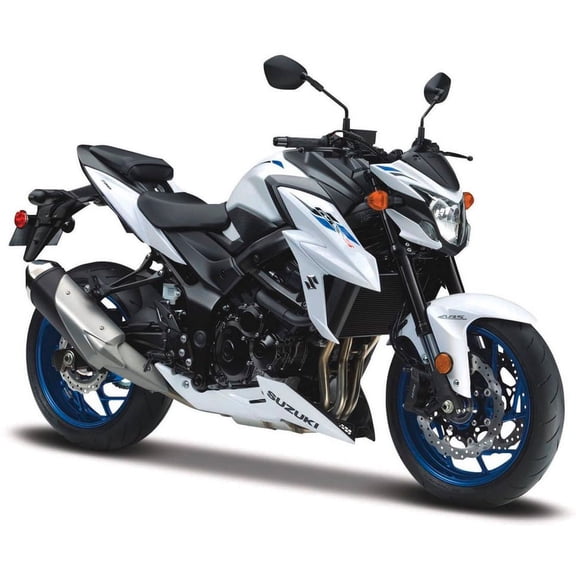 Suzuki GSX-S750 ABS Motorcycle [1:18 scale in White]