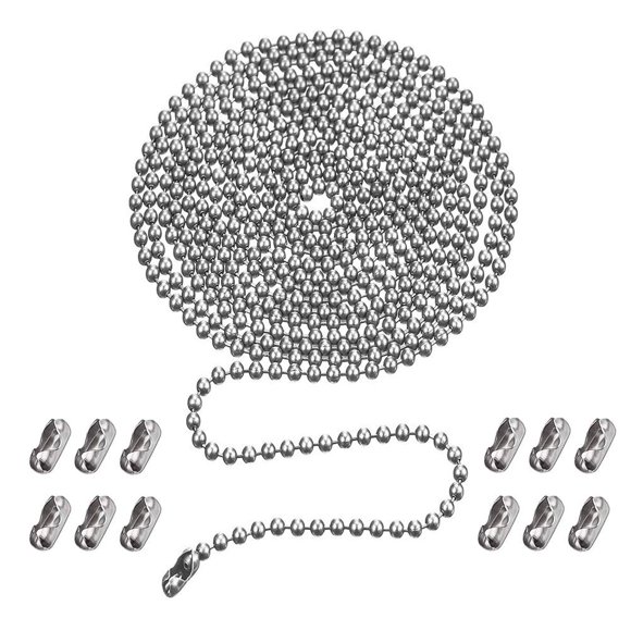 Cadena de tracción para ventilador de techo SmotecQ, 3 m, resistente a la corrosión, cobre