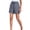 Gray, variant on Awwp Women Solid High Waist Cotton and Linen Shorts Pants Casual Beach Shorts Women's Casual Loose Wide Leg Short Beige L