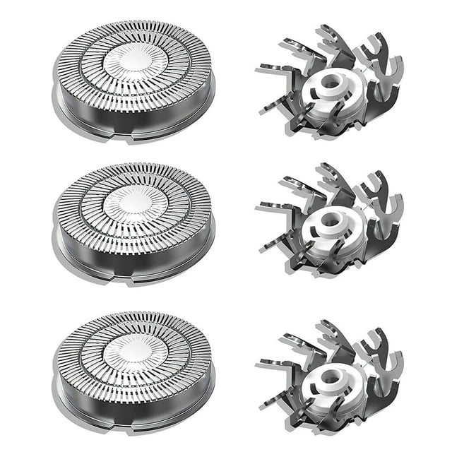 DEBGFS Replacement heads for electric shavers Waterproof Replacement Blades for Mens Shaver 3-Pack,none,none
