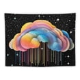 thumbnail image 5 of FUMJ  Clouds Rainbow Tapestry Wall Hanging Bohemia Decor Retro 70s Galaxy Space Tapestry Kawaii Room Decor Aesthetic Wall Tapestry For Teen Girls Bedroom Dorm, 5 of 7