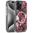 thumbnail image 5 of For Apple iPhone 12 / 12 Pro Magsafe Case Cute Pattern Design Durable Shockproof SlimTPU Hard Back [Compatible with Magsafe] Cover, XPM Phone Case [Roses Flower], 5 of 8