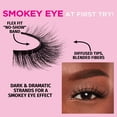 thumbnail image 4 of Salon Perfect Soft & Smokey Fake Lashes False Eyelashes, 647, Black, 2 Pairs, 4 of 7