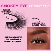 Salon Perfect Soft & Smokey Fake Lashes False Eyelashes, 647, Black, 2 Pairs