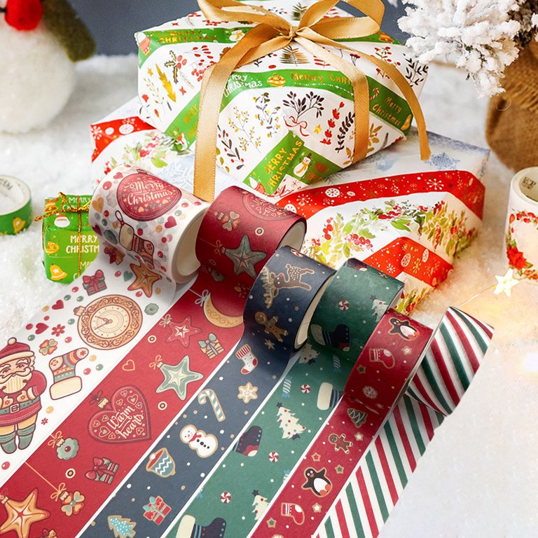 10 Beautiful Washi Tape Christmas Craft Ideas