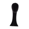 thumbnail image 2 of BELOVING Mannequin Head Model Hair Styling Tool Cap Storage Rack for Shop Retail Home Black Long Neck, 2 of 10