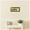 thumbnail image 2 of ArtToFrames Collage Photo Picture Frame with 4 - 2.5x3.5 Openings, Framed in Black with Canary and Black Mats (CDM-3926-5), 2 of 8