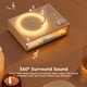 thumbnail image 4 of Altavoz inalámbrico Retro con Bluetooth, difusor de Aroma, luz nocturna, estilo fonógrafo clásico antiguo, 4 of 5