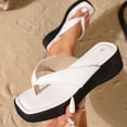 thumbnail image 5 of jiaxiM Flip Flops for Women Thong Sandals for Women Dressy Fashion Womens House Slippers Non- Tpr Sole Orthofeet Shoes for Women for Causal Walking Work Vacation, 5 of 8