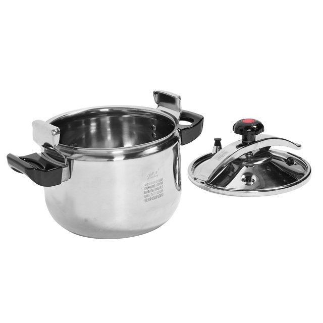 Grande Capacité Autocuiseur en Acier Inoxydable 304 Antiadhésif Marmite pour Soupe Maison Cuisine Restaurant