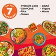 thumbnail image 2 of Instant Pot RIO, 7-in-1 Electric Multi-Cooker, Pressure Cooker, Slow Cooker, Rice Cooker, Steamer, Sauté, Yogurt Maker, & Warmer, Includes App With Over 800 Recipes, 6 Quart, 2 of 5