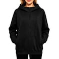 thumbnail image 4 of Vrorvz Full Zip Sweatshirt for Women Hoodies Long Sleeve Shirt Oversized Casual Fashion Jacket with Pocket, 4 of 5
