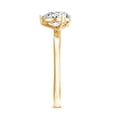 thumbnail image 3 of Rosec Jewels Lab Grown Diamond Toi Et Moi Engagement Ring - Pear and Heart Shaped Diamond Ring - EF-VS Quality - with Jewelry Box, 10K Yellow Gold, US 13.00, 3 of 8