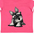 thumbnail image 4 of Inktastic Curious Schnauzer Boys or Girls Toddler T-Shirt, 4 of 5