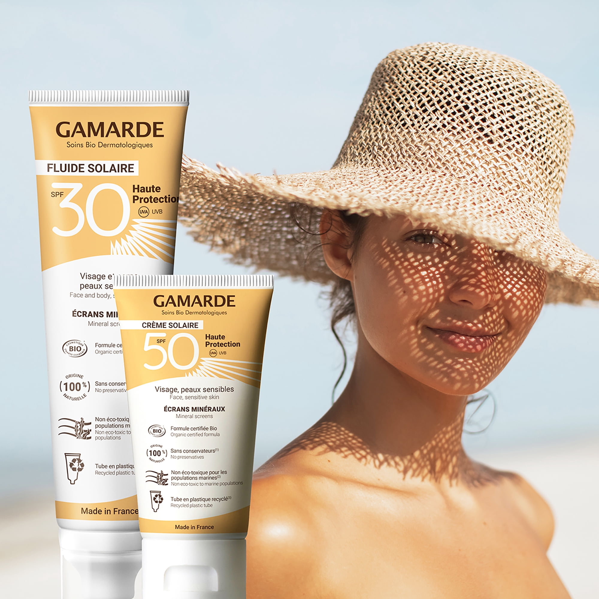 Gamarde Sun Fluid SPF 30 Sunscreen, 3.38 oz
