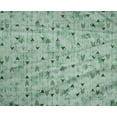 thumbnail image 4 of oneOone Polyester Lycra Light Mint Green Fabric Texture & Triangle Geometric Craft Projects Decor Fabric Printed By The Yard 56 Inch Wide, 4 of 4