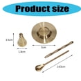 thumbnail image 5 of Incense Cone Mold Kit Incense Cone Make Accessories Household Crafts for Temple Church Meditation Praying Ornaments, 5 of 14