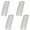 4 pack, variant on Golf Cart Lift Set 1 Inch Rear Height Increase Aluminum Contruction Design Suitable for 2004-2024 Electric Models