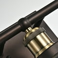 thumbnail image 4 of CHLOE Bonnie Contemporary 3 Light Rubbed Bronze Bath Vanity Fixture 24" Width, 4 of 7