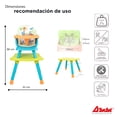 thumbnail image 2 of Silla Alta 4 en 1 Grow with me Azul Verde D'Bebé 83-4, 2 of 5