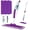 01-purple, variant on 2 Pack Spray Mop For Floor Cleaning Red & Blue Combo Refillable 14 Oz Bottle And 3 Washable Pads Wet Dry Hardwood Tile Laminate Home Or Commercial Use