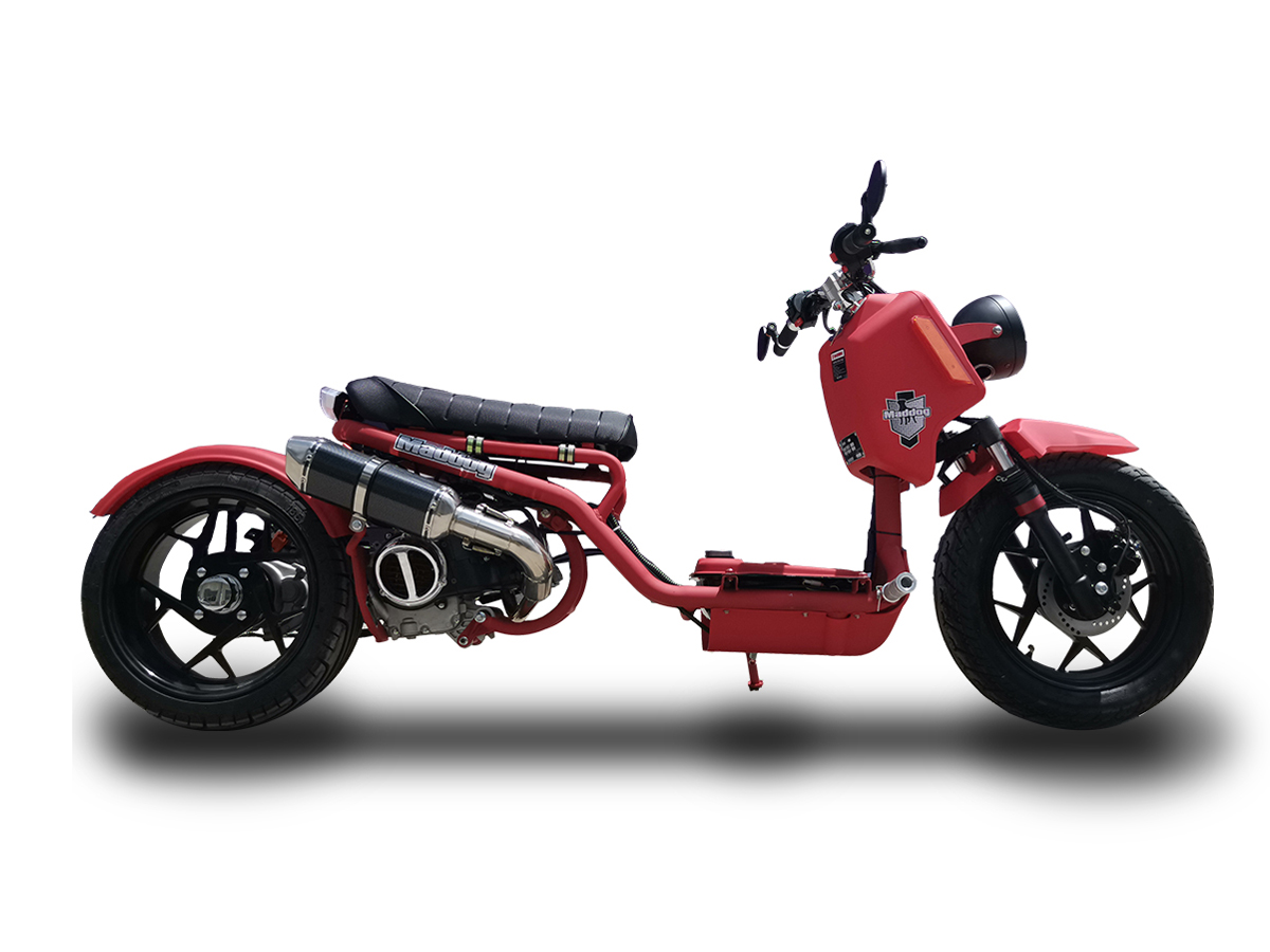 Ice Bear MADDOG GEN V, Ruckus Style, 49.5cc Scooter Moped, CARB, Electric start, Assembly Instruction Not Included