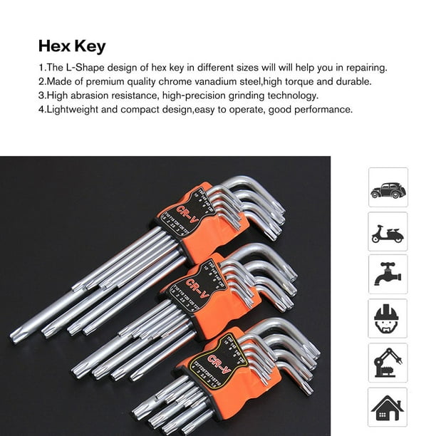 Lightweight allen key set deals