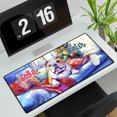 thumbnail image 3 of Watercolor Hello Winter Bulldog Chill Christmas Welcome Desk Mat Full Keyboard Mouse Pad Dog Lover Gifts Idea Large Mousepad - 00016, 3 of 5