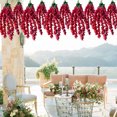 thumbnail image 4 of Artificial Flowers Thai Orchid Ceiling Flower Vines Strings Wedding Decorative Flowers Suitable For Wedding Home Office Arch Decoration Decoration, 4 of 6