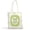 Green, variant on Purple Easter Bunny Canvas Tote