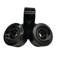 thumbnail image 2 of jinwen 4 Pcs Roues de Planche à Roulettes 52mm Roues Cruiser Antichoc pour Sports de Plein Air Noir, 2 of 9
